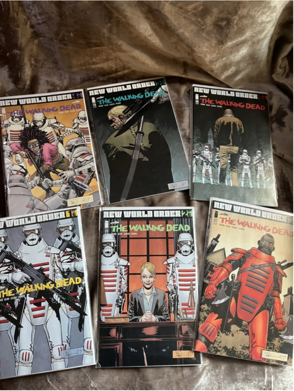 The Walking Dead #175-180 | Kirkman Adlard | New World Order | Image 2018 SEE